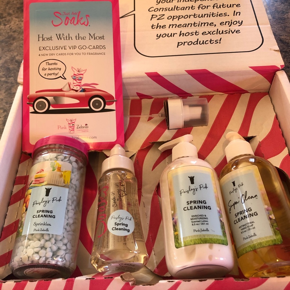 Pink Zebra V.I.P box